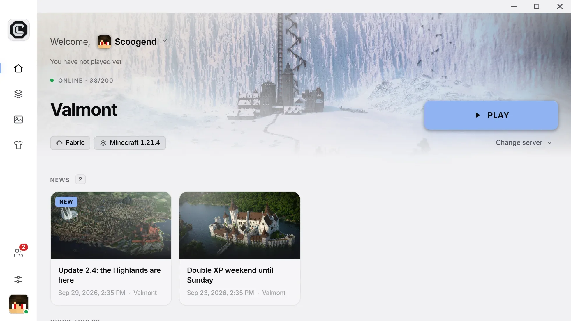 A Minecraft NeoForge launcher built with CraftLauncher